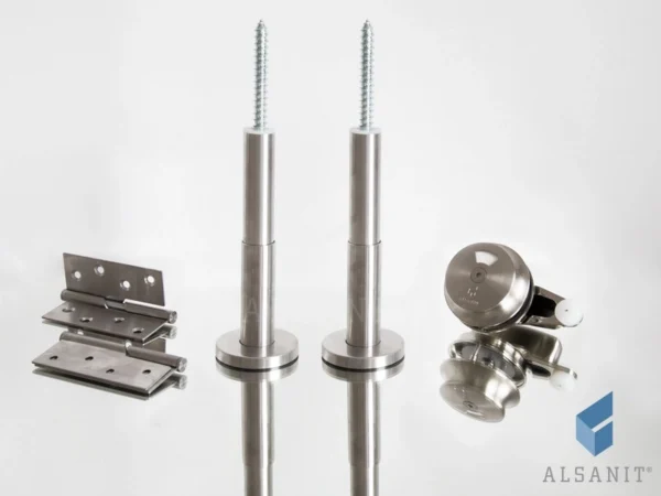 Set of fittings for toilet cubicles PERSEI