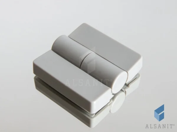 Hinge for toilet cubicles 10-28mm, gray TAUCETI