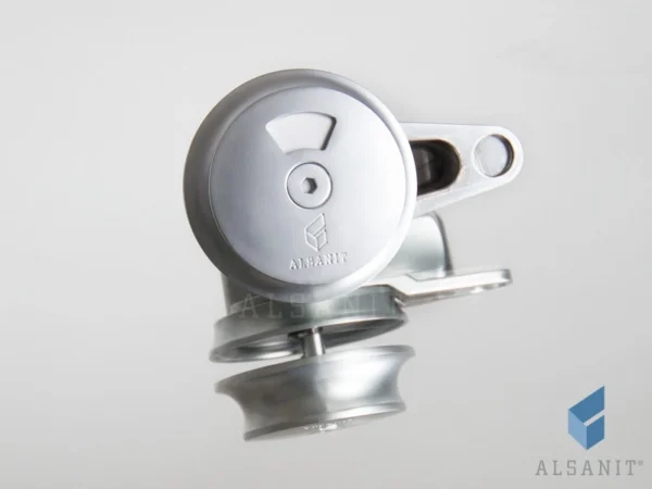 WC cubicle lock with knob - AQUARI