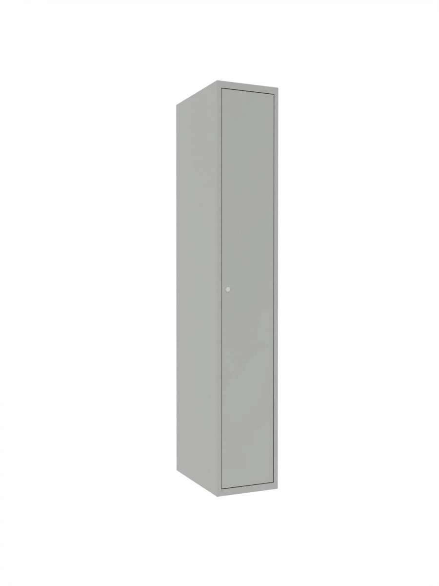 Metal closet cabinet