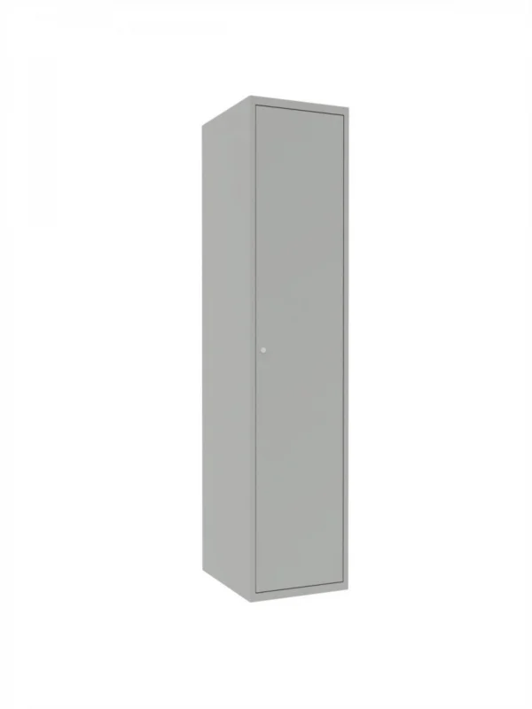 Metal closet cabinet