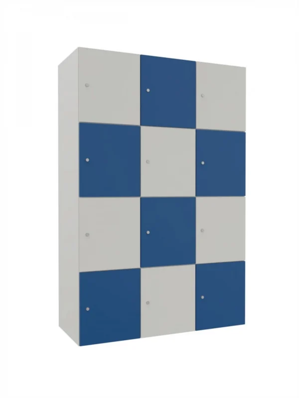 Modular metal cabinet with wood