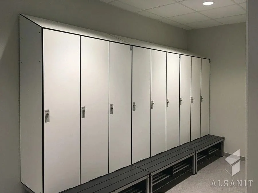 Staff changing room