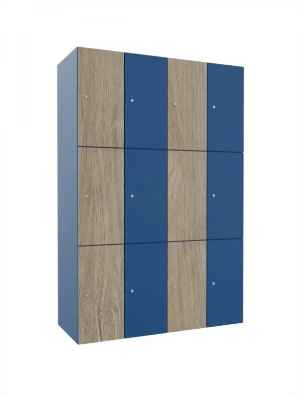 Wooden deposit locker