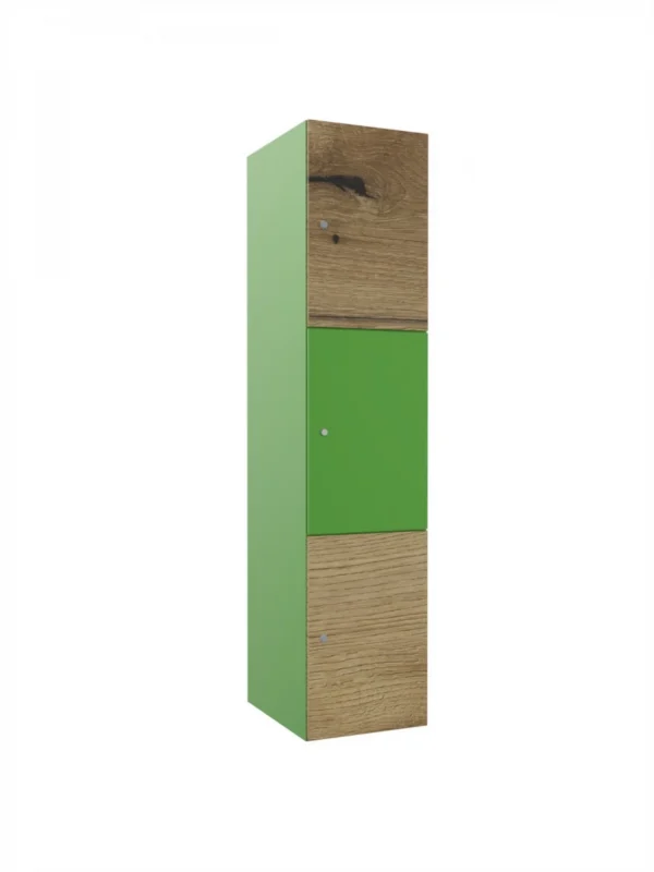 Wooden deposit locker