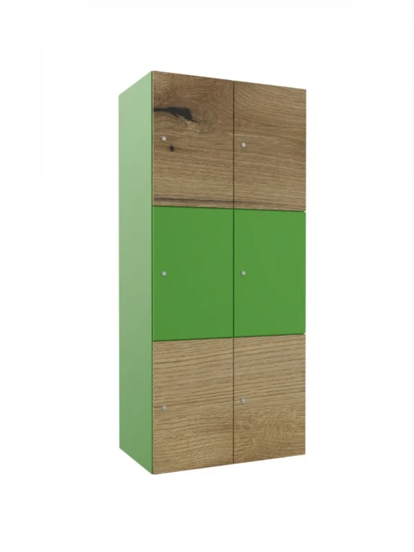 Wooden deposit locker
