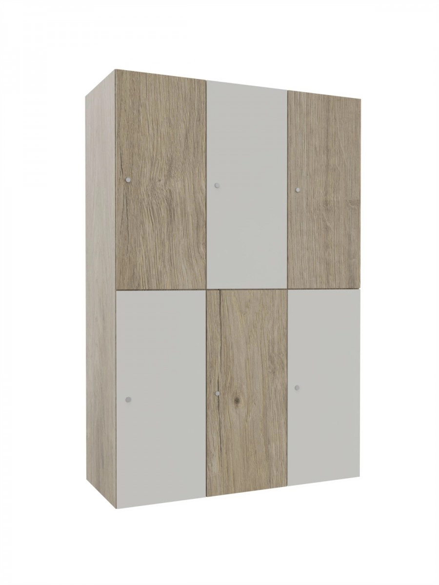 LPW chipboard changing room locker - Luxa