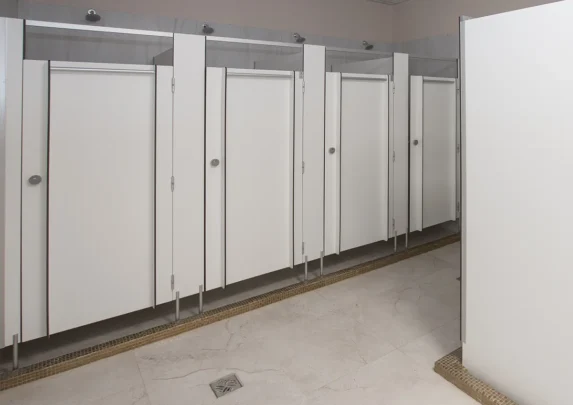 Showers with doors